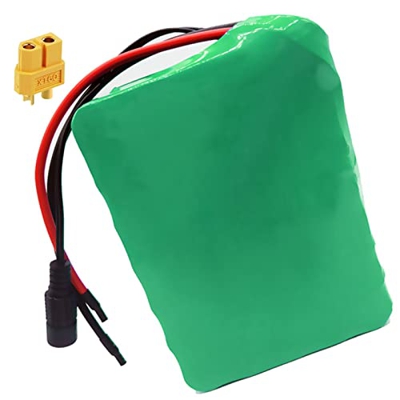 HJGHY Batería de Bicicleta Eléctrica 24V 6S6P 18Ah batería de Litio 500W batería de Alta Potencia e-Bike con Cargador,Xt60