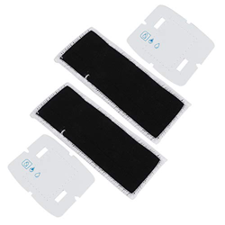 Pwshymi Almohadillas para Fregar Robot Cleaner, Textura Suave Conveniente 2 Uds Paño de Fregona Limpiador de Robot de Fibra Reutilizable Eficiente par precio