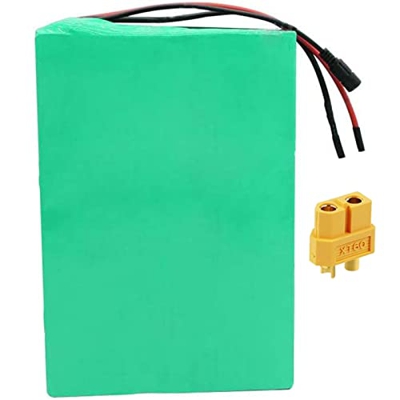 HJGHY 24V 42Ah Paquete Batería Iones Litio Bicicleta Eléctrica Batería Litio para Bicicleta Eléctrica Batería para Motor 200W-750W con Placa Protecció