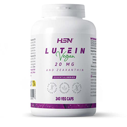 Luteína 40 MG con Zeaxantina de HSN | 240 Cápsulas Vegetales 7600 MG Flor de Caléndula por Dosis Diaria | Extracto 20x Veces Más Concentrado | No-GMO, precio