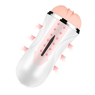 Ejercitador muscular manos libres con soporte, diseño realista 2 en 1