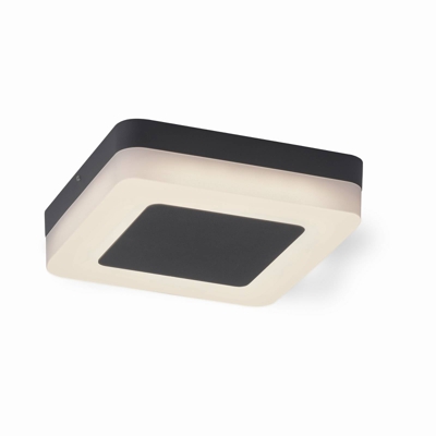 Paul Neuhaus Fabian plafón LED IP54 angular