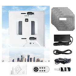Niczu Robot Aspirador de Limpieza de Ventanas, Aspirador Eléctrico de Succión de 3000 Pa, Tanques de Agua Dobles Integrados, Control Remoto de 2,4 G,  precio