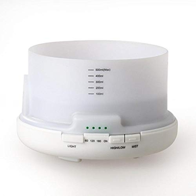 Samnuerly Humidificador 500ml humidificador de aromaterapia de bajo Ruido humidificador aromático humidificador