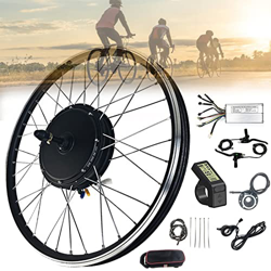 Amick Kit de conversión de Bicicleta eléctrica de 48V y 1500W, Rueda Trasera, Kit de conversión de Bicicleta eléctrica, Kit de Bicicleta eléctrica con características