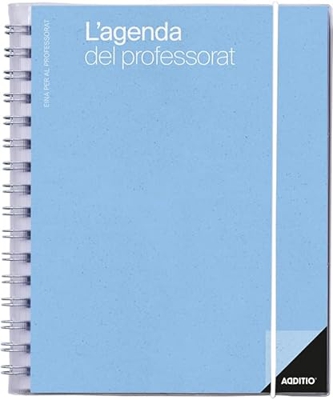 Additio P211 Agenda del Profesorado Agenda SV + Avaluación + Anotaciones Azul (Catalán)