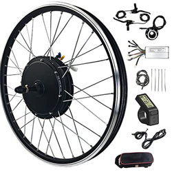 Amick Kit de conversión de Bicicleta eléctrica de 20"/24"/26"/27,5"/28"/29"/700C Rueda Trasera, Kit de Motor de Cubo de Bicicleta eléctrica 48V/1500W  precio