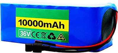 stdpcxz 36V 10Ah Li-Ion Batería E-Bike, Recargable De Iones De Litio, 10S4P Batería De Litio 18650, para Monociclo Eléctrico De Auto Equilibrio Scoote