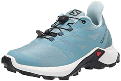 SALOMON Shoes Supercross 3, Zapatillas de Trail Running Mujer, Delphinium Blue/White/Bluestone, 38 EU precio
