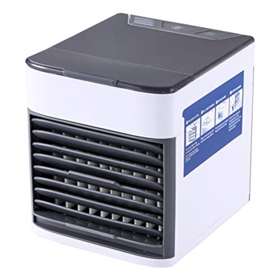 GVFTG Enfriador De Aire Evaporativo, Acondicionadores De Aire Móviles con Luz Nocturna Humidificadora De Enfriamiento Y Función 4 En 1 De Purificación