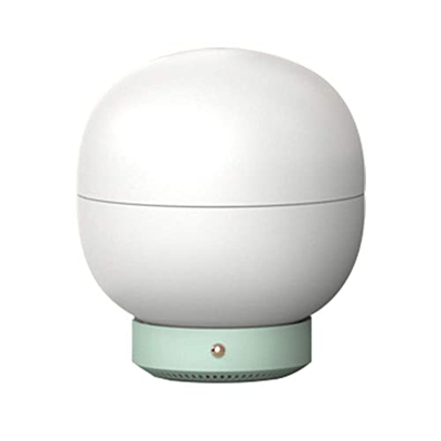 Samnuerly Humidificadores Mini portátil, difusor de Aroma de Niebla fría, Tanque de Agua de Capacidad de 500 ml, luz Nocturna de Color cálido, Adecuad