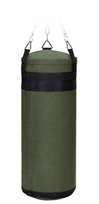 ZWINNER Saco de Boxeo Saco de Boxeo Adultos niños, Set de Saco de Boxeo con Guantes de Boxeo y Soporte de Techo, sin Relleno 60/80/100/120/150 cm-60cm