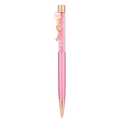 GONOVO Pluma neutral Regalo Bolígrafo Flor Pluma Clip Metal Aprendizaje Suministros de oficina Pluma a base de agua (púrpura) en oferta