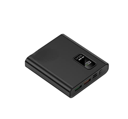 Power Bank - Batería externa de 66 W, portátil, 20000 mAh, pantalla digital, batería externa para smartphones, tablets y más, color negro precio
