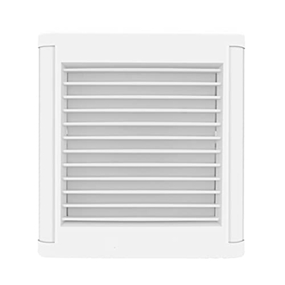 HANDIYA Ventilador de baño Ventilador Ventilador 8 Pulgadas Pequeño Baño Vidrio Vidrio Baño Cocina Escape Fan