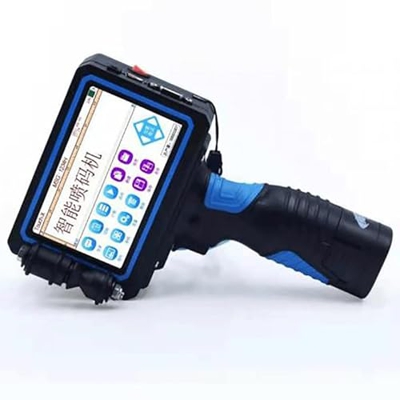 Codificador de impresora de mano, inalámbrico inteligente de alta definición, impresora de inyección de tinta de mano portátil con pantalla táctil LED
