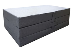 Colchón Plegable Todas Las Medidas Cama Invitados Camper camión Caravana (Azul, 80 * 190 * 10) características