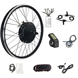 Amick Kit de conversión de Bicicleta eléctrica, 48V 1500W Kit de Motor de Bicicleta eléctrica Rueda Trasera Kit de conversión de Bicicleta eléctrica c en oferta