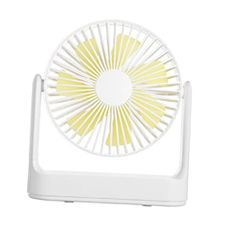 F Fityle Ventilador portátil USB Que cuelga el circulador de Aire de Ajuste Blanco del hogar para el Escritorio de la Cama del Coche al Aire Libre en oferta