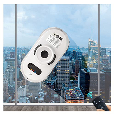 Niczu Robot Limpiador de Ventanas con Control Remoto Inalámbrico, Robot de Limpieza Vidrio Inteligente Control para Kit Limpieza Inteligente Azulejos 