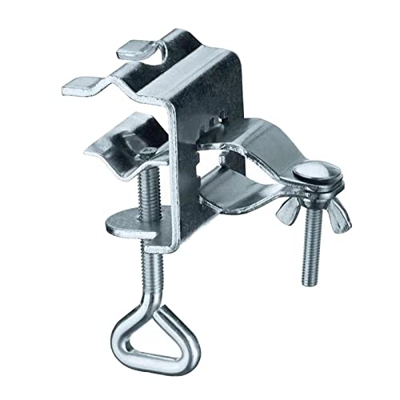 Abrazadera de material acero para Sombrilla Banco Soporte de Sombrilla Soporte de Jardín de Metal