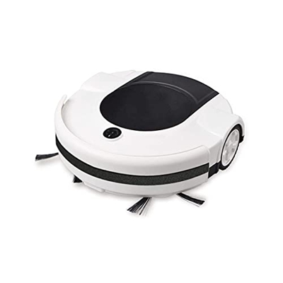 AIJAE Robot aspirador fregona 7,6 cm ultra delgado robot aspirador con sensor de caída, 4 modos de limpieza, para pelo de mascotas, piso duro y alfomb