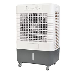 RPLM Ventilador De Aire Acondicionado Comercial Multifuncional Portátil Grande, Humidificador Enfriador De Agua por Evaporación Industrial, Tanque De  características