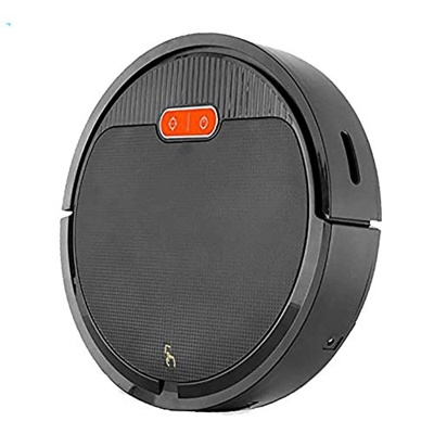 AIJAE Robot aspirador ultra fino de barrido y fregado 2 en 1, 2000 Pa de succión fuerte, aspiradora robótica de carga automática con sensor de caída, 