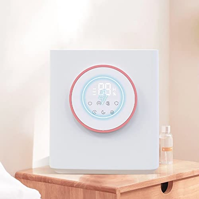 Samnuerly Humidificador, humidificador de Gran Capacidad de 4,5 l, humidificador de aromaterapia para el hogar, Salida de Niebla de 360°, Modo de susp