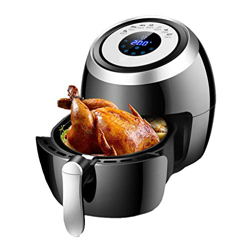 Freidora de Aire para el hogar, multifunción, 5,5 l, Gran Capacidad, sin Aceite, Baja en Grasa, máquina de Patatas Fritas, freidora de Aire, hogar y C características