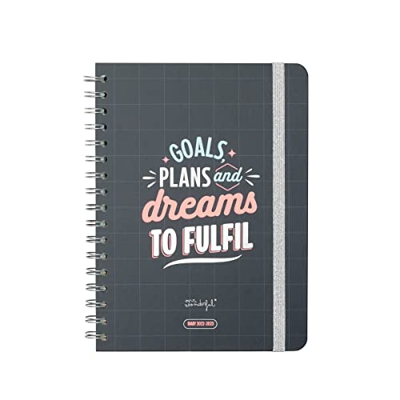 Agenda clásica 2022-2023 Semanal - Goals, plans and dreams to fulfil
