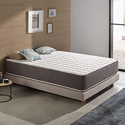 Naturalex | Extrafresh | Colchón 160x200 Cm | Máxima Transpiración | Última Generación BiAlveolar | Mejorado Distribución Soporte Lumbar | Ergonómico 