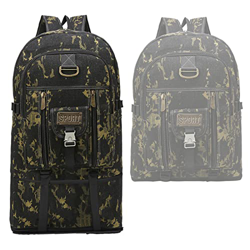 LEcylankEr Mochila Senderismo 56/75L, Para Hombres y Mujeresmochila de Viaje Mochila Para Deportes Aire Libre Mochila Trekking, Para Acampar Supervive en oferta