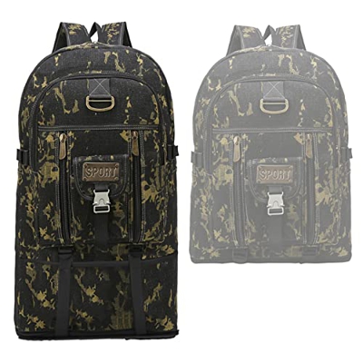 LEcylankEr Mochila Senderismo 56/75L, Para Hombres y Mujeresmochila de Viaje Mochila Para Deportes Aire Libre Mochila Trekking, Para Acampar Supervive