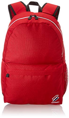 Superdry Sportstyle Montana, Mochila para Hombre, Risk Red, Talla Única
