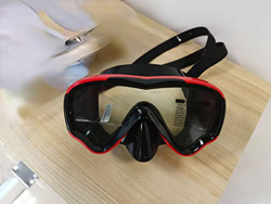 SAXTZDS Máscara de Buceo máscara de natación Equipo de Snorkel Tubo de respiración Ajustable Anti-Niebla panorámica Vista Amplia Vidrio Templado múlti características