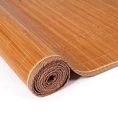 Colchón Bamboo, Estera de Verano de Bambú, Colchón Fresco, Bambú Natural Área Grande Antideslizante Plegable para El Dormitorio De La Escuela En Casa 