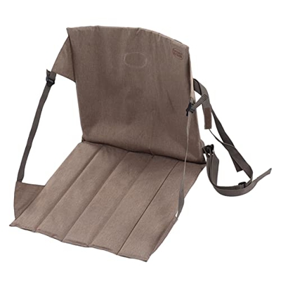Shipenophy Cojín para Asiento, Cojín para Silla Plegable Bolsillo Trasero Resistente Al Desgaste Portátil Práctico Color Caqui para Pescar Senderismo