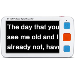 Pantalla digital de videos de 5.0 pulgadas, 4x-32x Zoom, modo multicolor, 5 niveles de brillo, HDMI AV Salir TELEVISOR, Herramienta ideal for leer la  características