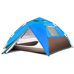 FZ FUTURE Tienda Emergente para Festivales de 3-4 Personas, Tienda de Campaña Familiar Impermeable Al Aire Libre Cúpula de Doble Capa Camping Festival en oferta