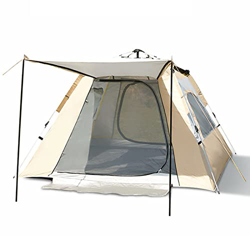 FZ FUTURE Tienda de Campaña Plegable para 3-4 Personas,Tienda de Campaña Portátil Emergente para Acampar,Configuración Fácil,para Adultos, Senderismo, características