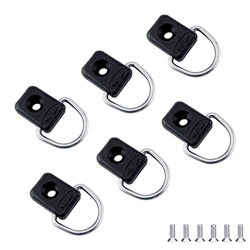 6 uds. de Hebilla de Kayak, de Seguridad, de Mano de Obra Fina, de Seguridad, con Hebilla en Forma de Arco, Accesorios de Montaje para Barcos precio