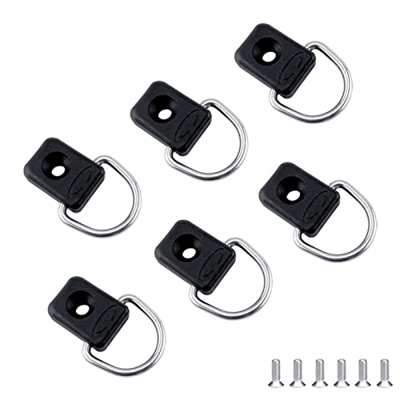 6 uds. de Hebilla de Kayak, de Seguridad, de Mano de Obra Fina, de Seguridad, con Hebilla en Forma de Arco, Accesorios de Montaje para Barcos