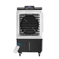 RPLM 360W Ventilador De Refrigeración por Aire Evaporativo,Aire Acondicionado, Ventilador, Humidificador, Purificador De Aire 4 En 1, Iones Negativos, en oferta