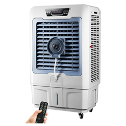 RPLM Ventilador De Aire Acondicionado con Rociador De Ahorro De Energía De 400 W, Humidificador Multifunción 4 En 1,purificador De Aire,Tanque De Agua características