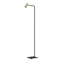 Lindby Sanad lámpara de pie latón en oferta