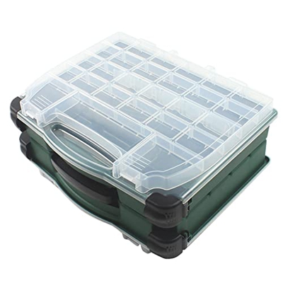 FMOPQ Promotion Fishing Tackle Box Double-Sided Four Layers Multifunctiol Fishing Lure Hook Accessories Storage Case Boxes
