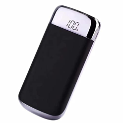 Power Bank LED Batería externa USB Cargador de teléfono móvil Batería portátil adecuada para smartphones, tablets y más Negro precio