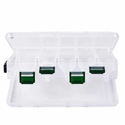 PP Double Sided Fishing Lure Tackle Tools Box Large Capacity Fishhooks Float Sinker Line Box Fishing Accessories en oferta