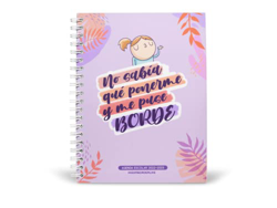 Agenda escolar 2022-2023 - No sabia que ponerme y me puse Borde , Missborderlike precio